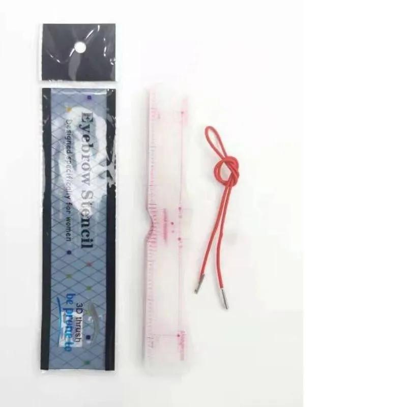 

Головная английская карта для бровей, силиконовая интегрированная карта для бровей, набор ленивых ног, помощь при дрозде One Size белый