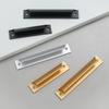 2-4pcs Screen Window Alloy Drawer Handle Solid Window Sliding Door Knob Furniture Handle & Knob Cabinet Handle Glass Pull