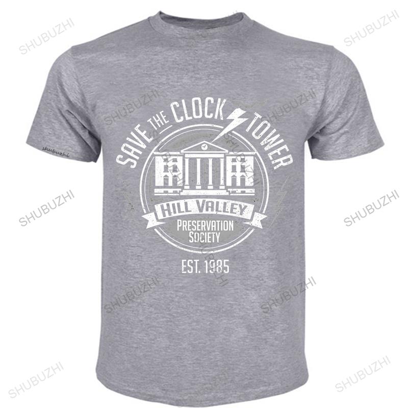 Men's Harajuku T-shirt  Top Male Brand Hip Hop Short Sleeve Back To The Future Tshirt Female Vintage Crewneck T-shirt