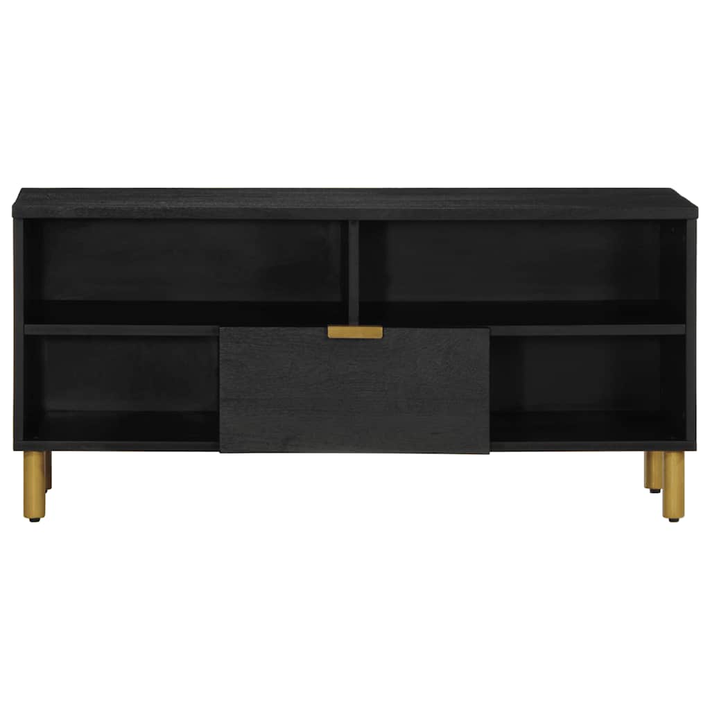 TV Cabinet Black 100 x 33 x 46 cm Particle Board