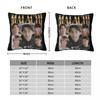 Malachi Barton Pillowcase Printed Polyester Cushion Cover Decor Throw Pillow Case Cover Home Zippered 40X40cm