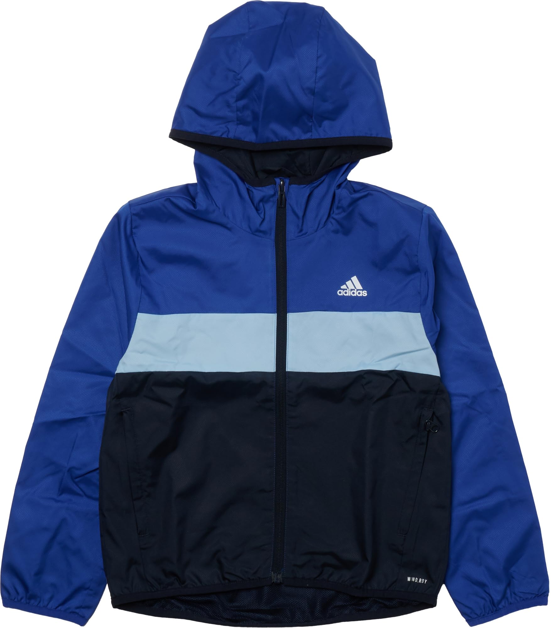 

Детская ветровка Adidas Tiberio Size Ink, размер 160, унисекс, JTH14, полутихий синий/ясное небо/легенда (IV9514),