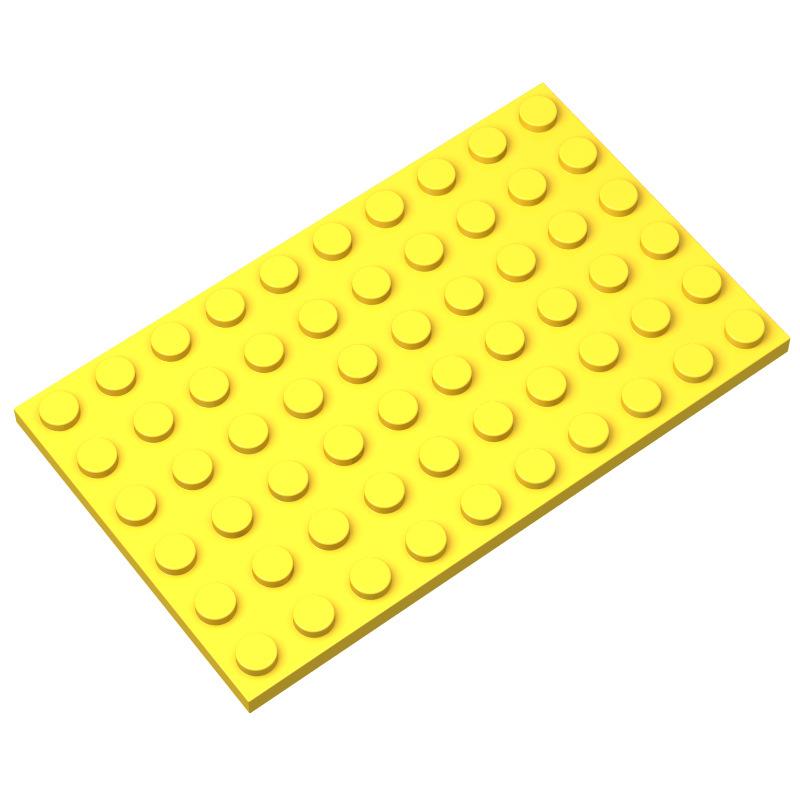 10PCS PLATE 6x10 Dots Compatible with 3033 Baseplate Self-Locking Bricks Building Blocks Toys Accessories