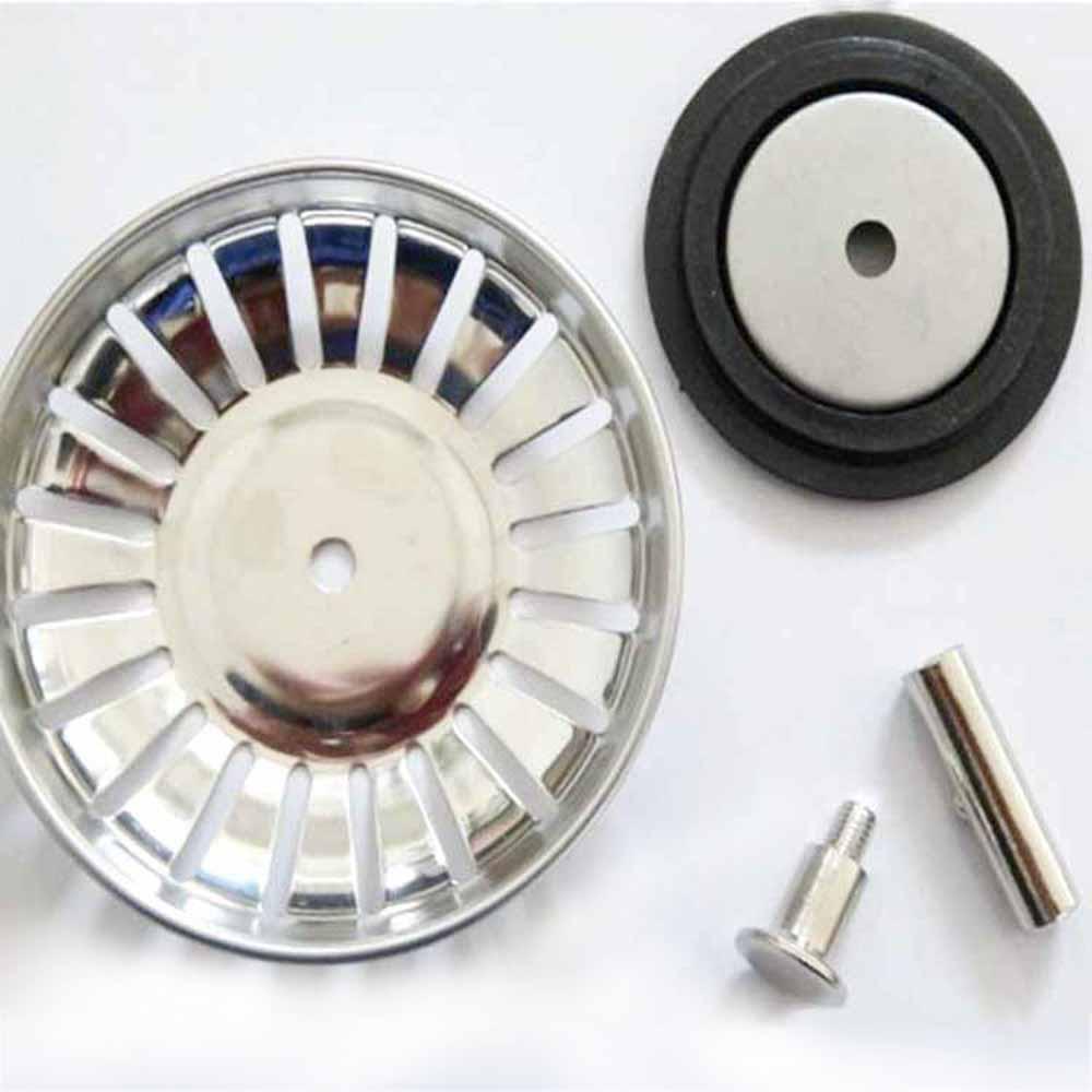 2PCS Replacement Strainer Waste Kitchen Sink Plugs Fits Most Modern