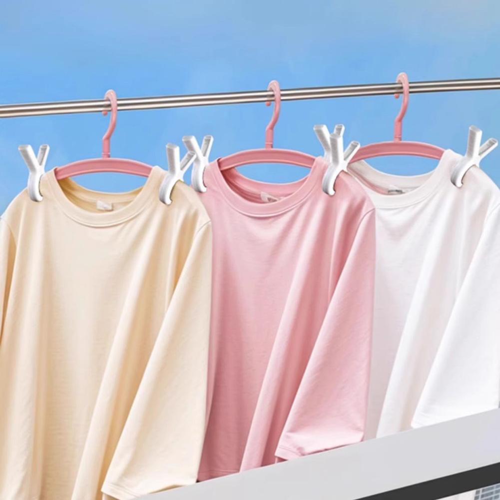 10pcs Windproof Non Slip Clothespins Multipurpose Clips for Clothes