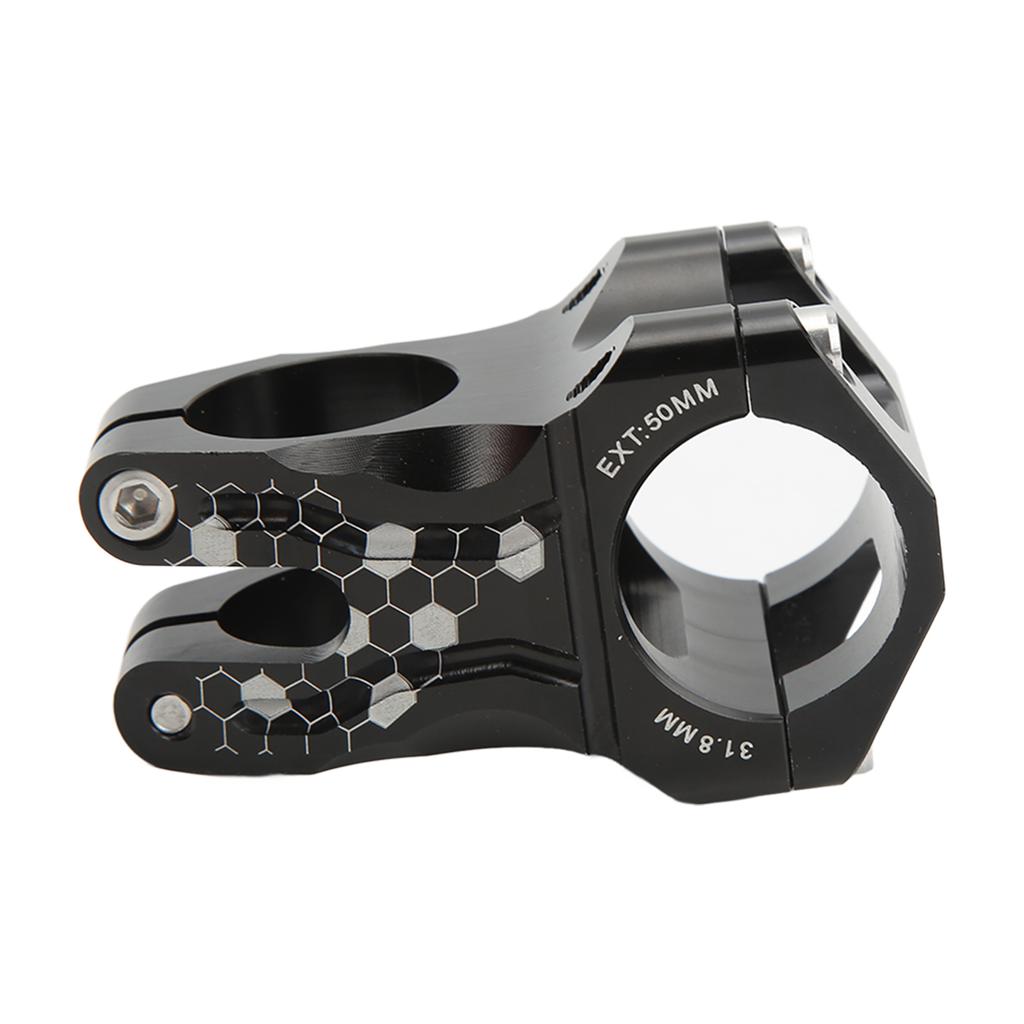 Fahrradvorbau Aluminiumlegierung Fahrrad Schwarz Hohl Kurzer Vorbau Zubehör für Mountainbike Faltrad Fixie Fahrrad Rennrad