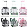 Pet Trolley Case Transparent Cat Bag Multi-purpose Cat Space Capsule Trolley Case Can Be Backpack Out Pet Bag