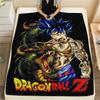 Dragon Ball Son Goku Flannel Blanket Lovely Print For Home Bed Sofa Chair Travel Picnic -HE22