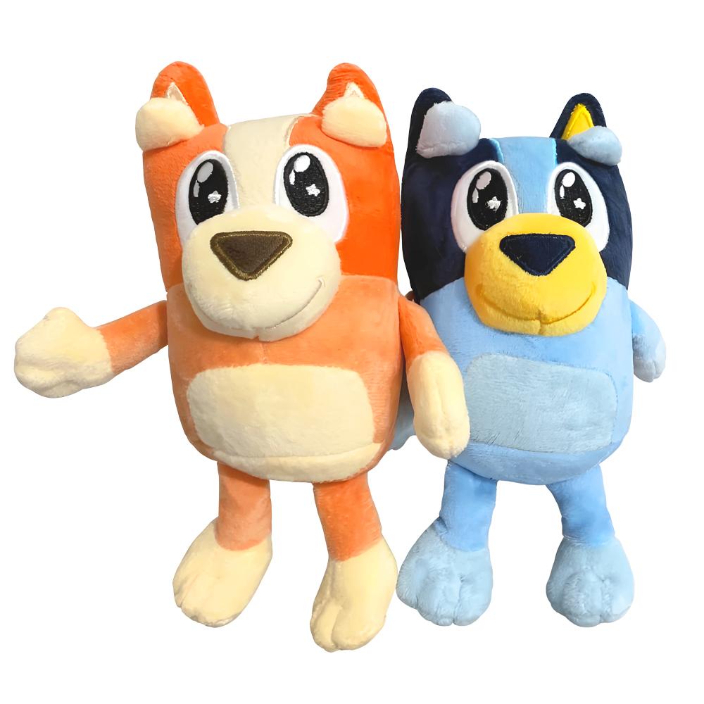 20/30CM Bluey Und Bingo Plüschtiere Glänzendes Sternenauge Bluey Bingo Anime Plüschtiere Stofftiere Geburtstag Weihnachtsgeschenk Für Kinder