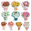 Simulated Bouquet Refrigerator Magnet Resin Flower Fridge Magnet Home Office Kitchen Cabinet Locker Whiteboard Decoration