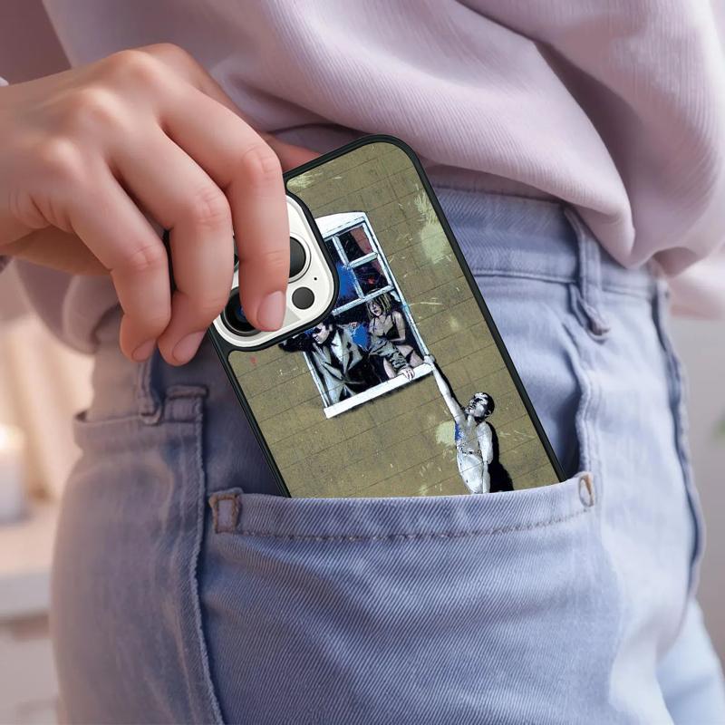 Graffiti Phone Case For iPhone 17 Air 15 16e 14 13 Pro Max Coque 12 11 Pro Max PLUS Cover