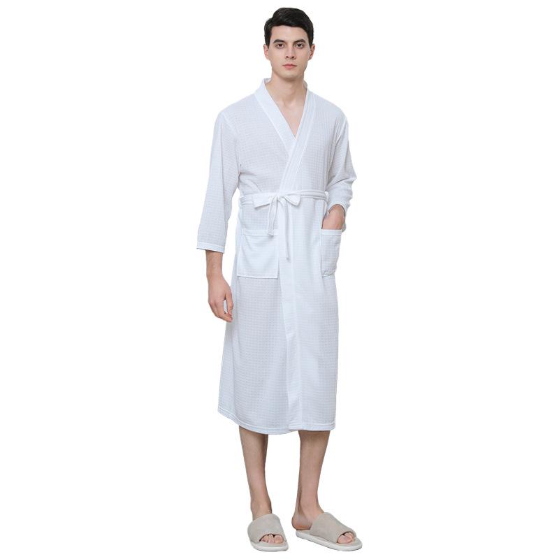 GMXIA Spring and Summer Bathrobes, Kimonos, Yukata, Men's Thin Yukata, and Home Wear