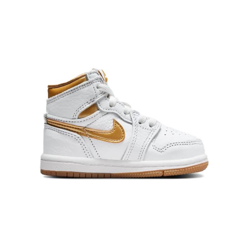 New Jordan 1 Retro High OG Metallic Gold TD FD2598-107