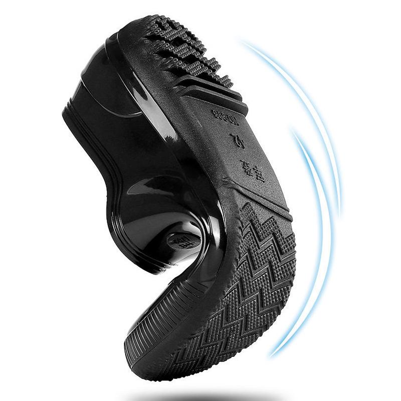 Scarpe basse antiscivolo impermeabili Moda Sovrascarpe Cucina Chef Stivali da pioggia Stivali di gomma da uomo Stivali da pioggia Adulto Quattro stagioni Lavoro Tubo corto