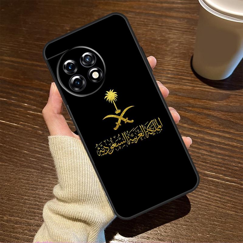 Kingdom of Saudi Arabia Flag Case For OnePlus 15R 13R 12R 10R 8T 10T 13T 15 13 12 11 9 10 Pro Nord CE 5 4 3 2 Lite N20 N30