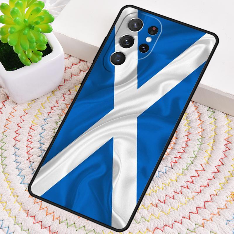 Country Flags Scotland Scottish Europe Flag Phone Case for Samsung Galaxy Note 10 Pro S26 Ultra S23 S24 FE S25 S21 S22 PLUS Cove