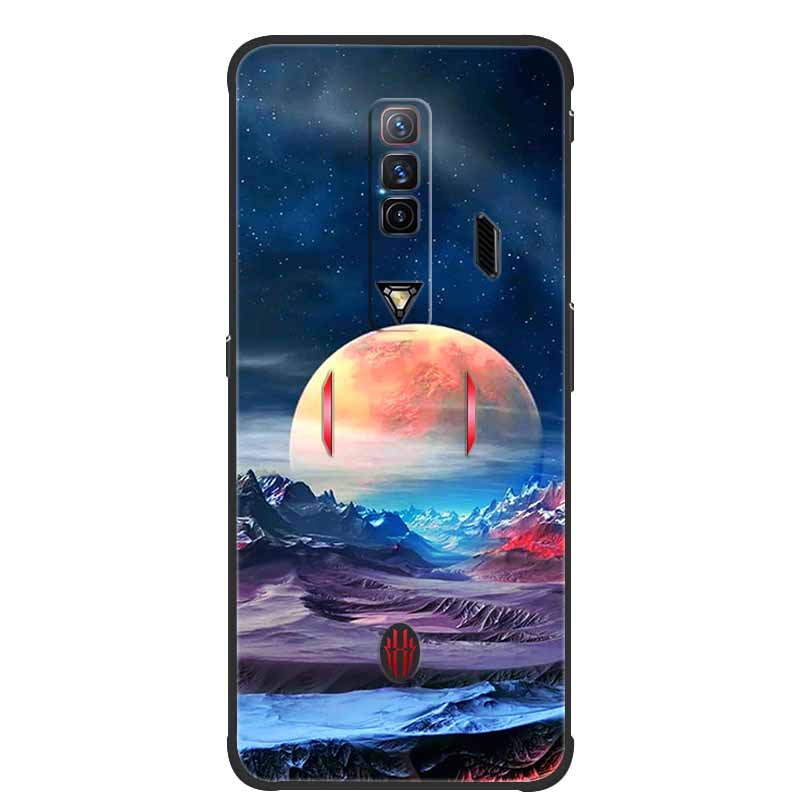 For ZTE Nubia Red Magic 7 Cases 7Pro Fashion Soft TPU Silicone Back Cover For Redmagic 7 Pro Phone Cases Shockproof Fundas 2022