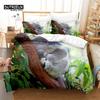 Forest Animals Pattern Bedding Set, 3Pcs Duvet Cover Set, Soft Comfortable Breathable Duvet Cover, For Bedroom Guest Room Decor