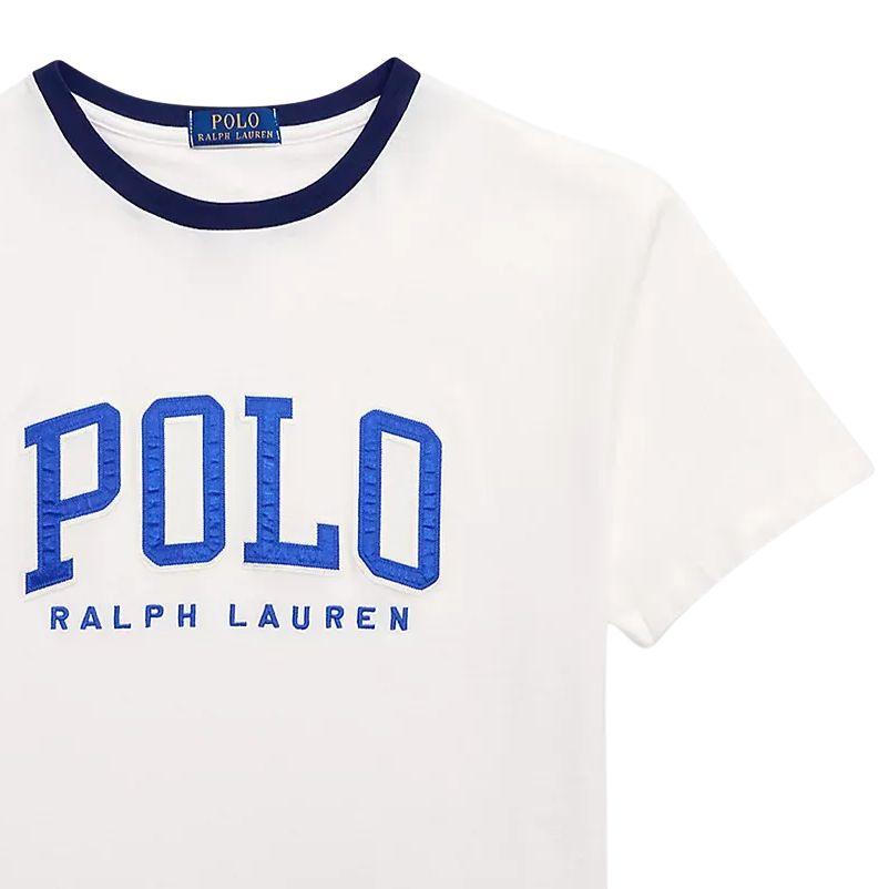 Polo Ralph Lauren Color Blocked Polo Collar Letter Embroidered Short Sleeve T-Shirt Men T-Shirt 710694466-004