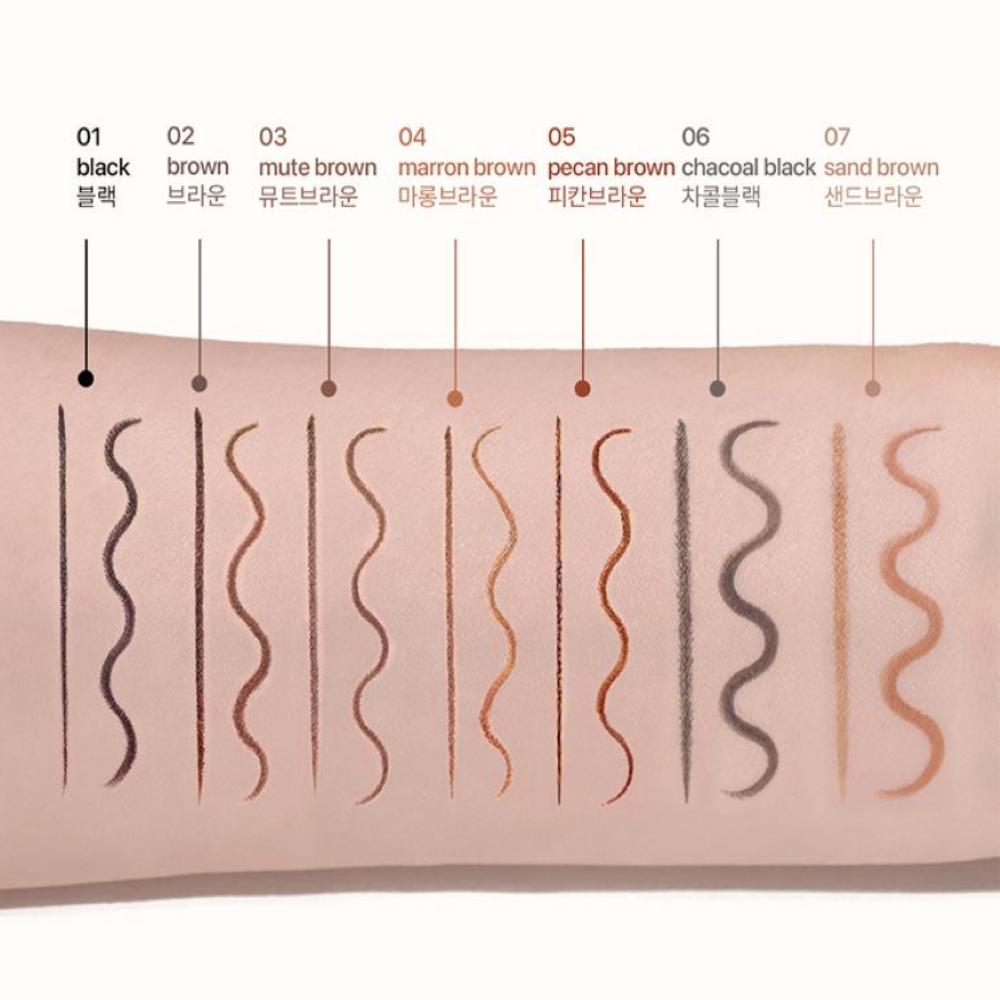 nobev Slim Edge Dual Eyeliner 5 Colors
