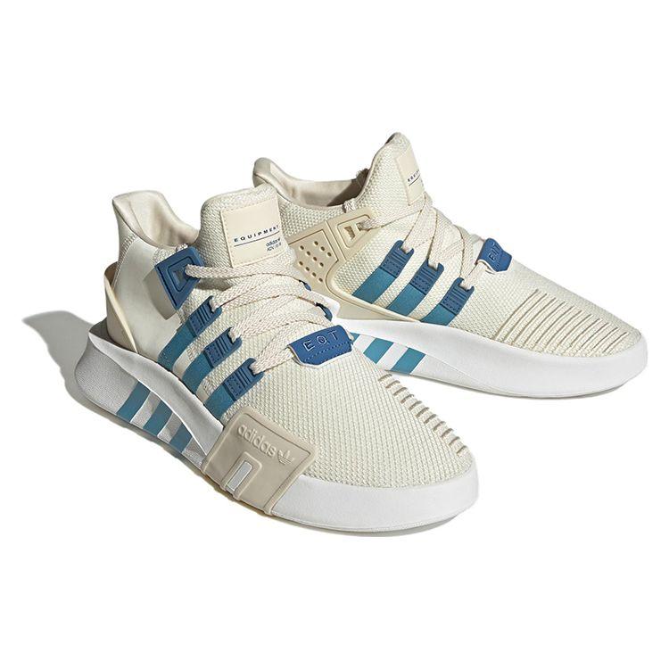 Adidas Baskets EQT Bask ADV Bleu Crème Unisexe Blanc ID0547