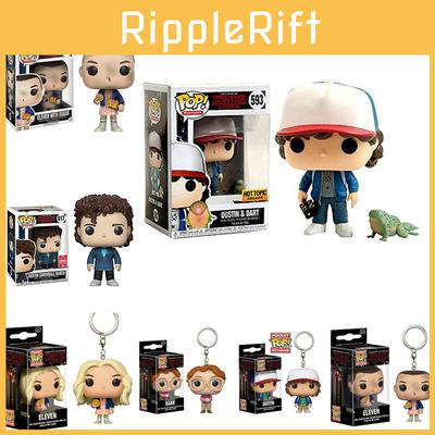 Collectible Stranger Thing Eleven Keychain Figure With Resin Material