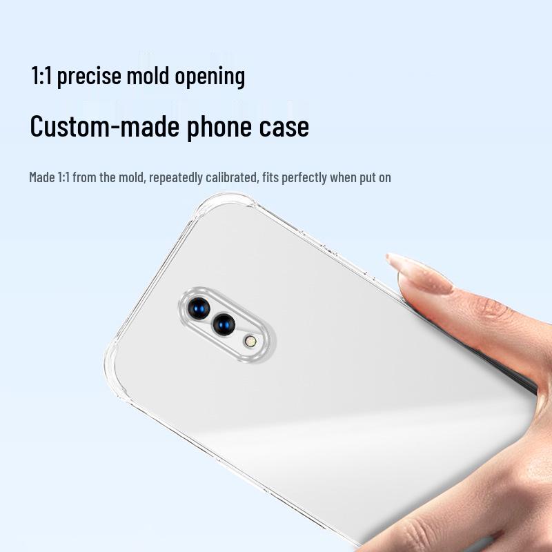 Compatible OPPO K3 and Realme X Transparent Airbag TPU Phone Case