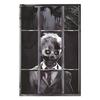 1Pcs Halloween Window Silhouette Decora Halloween Boy Girl Scary Banner Blood Ghost Window Cover Horror Theme Window Poster 2025