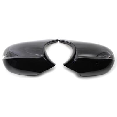 Carcasas de espejo lateral estilo M3, cubierta de espejo retrovisor lateral, reemplazo de par de estilo negro brillante