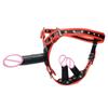 Big Fantasy Harness Triple Dildos Pegging Kit Red Black Strapon Strap Ons