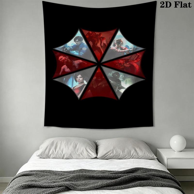 Resident Evil Violation Book I Tapestry Wallmounted Background Cloth Work Of Art Background Cloth Home Decor