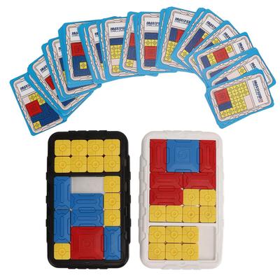 Super Slide Spiele Leichtgewicht Super Slide Spiele Rätsel Spiele Magnetisches Kinder Schiebe Puzzle Brett für Kinder Erwachsene