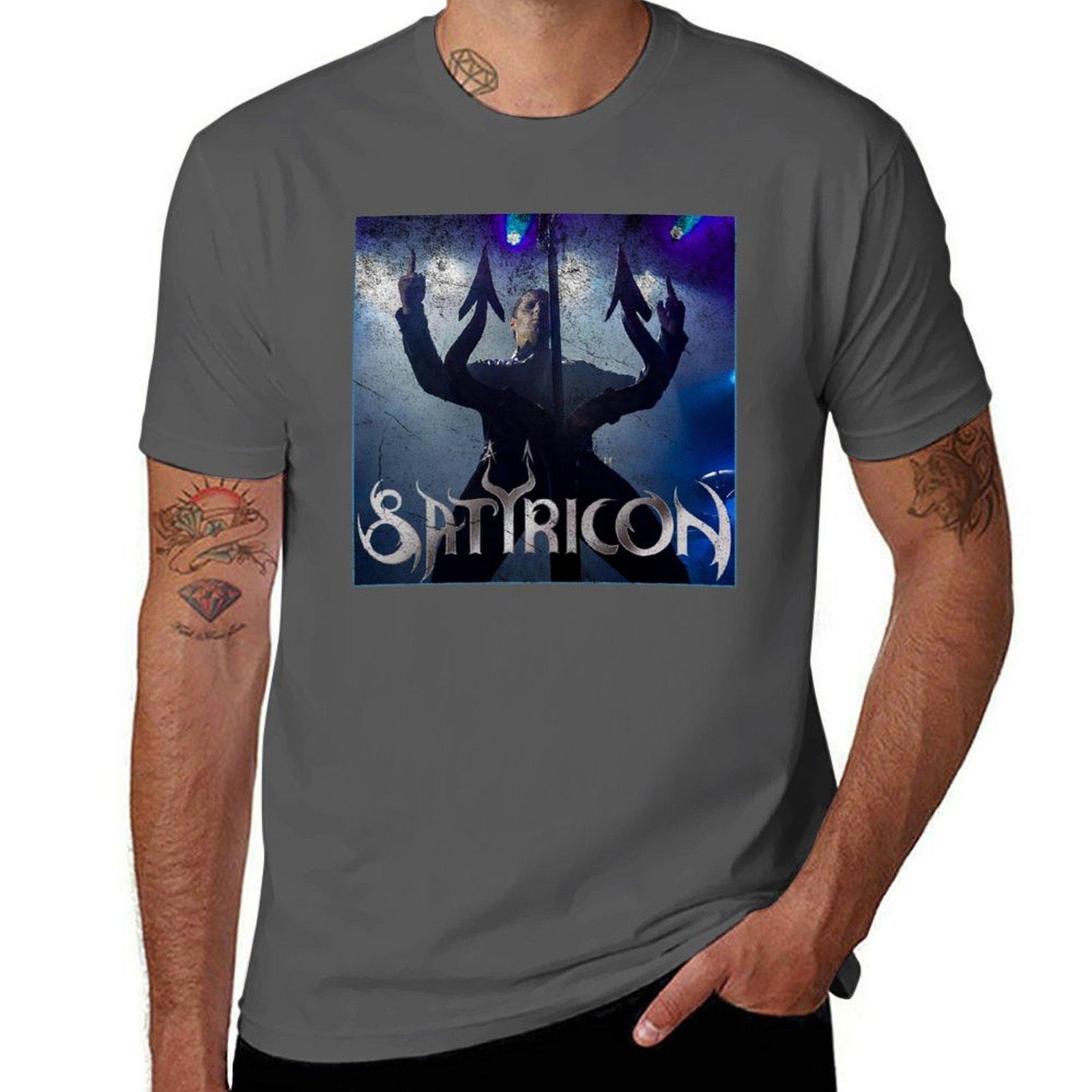 

Satyricon T-Shirt mens graphic t shirts t shirts for man pack cotton T-Shirt 4XL