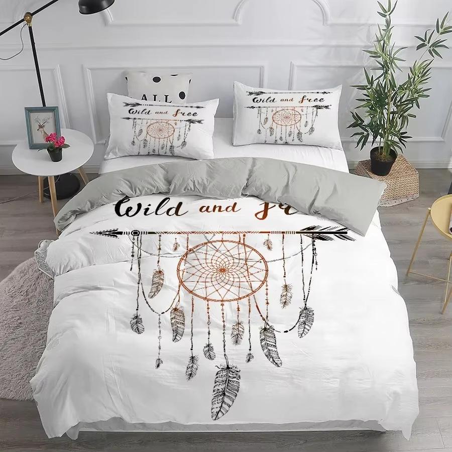 Dream Catcher Down Comforter Set Bedding Set 3-piece Duvet Cover Set
