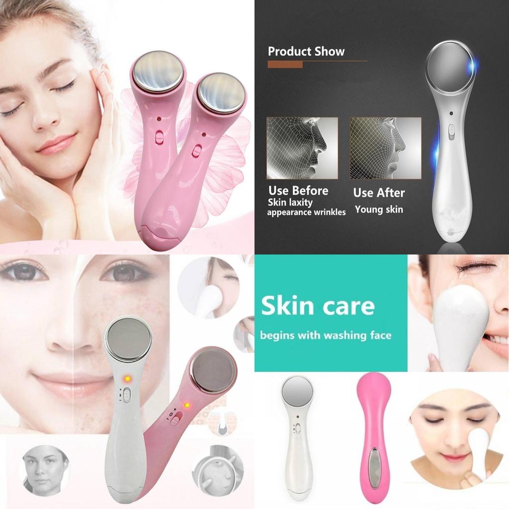 Home Facial Massager Ion Import Export Device For Deep Cleansing And Mask Companion