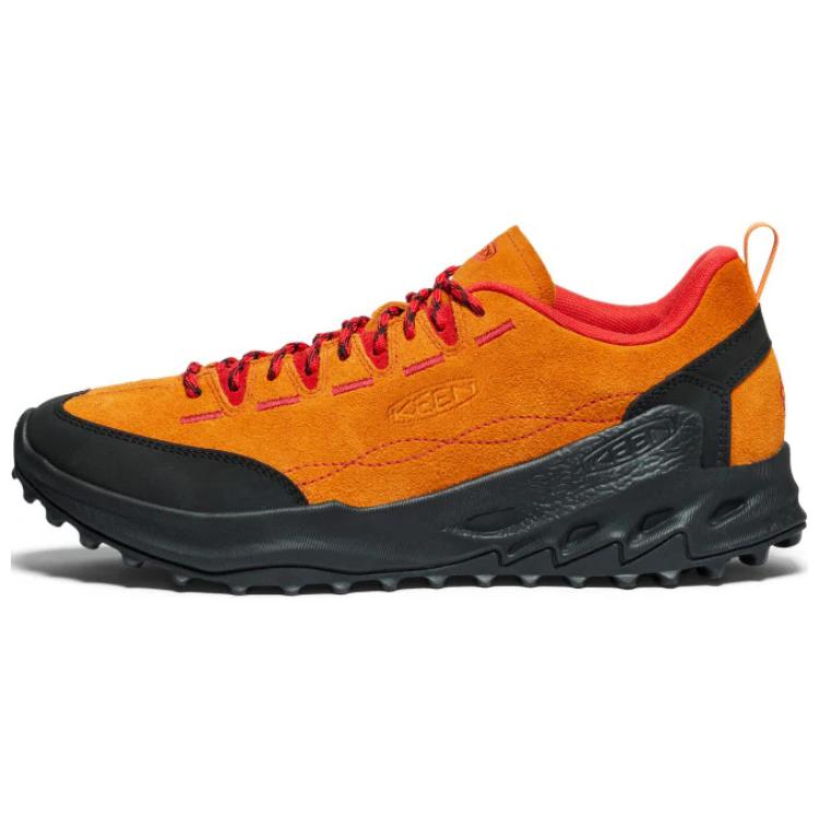 Keen Jasper Zionic Abrasion Resistant Low top Hiking Shoes Men s Orange 1029583 40.5
