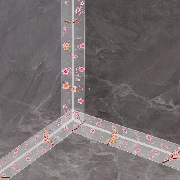 Kitchen Bathroom Sealing Tape Waterproof Adhesive Seal Tape Stickers Mildew Toilet Seam Strip Self Transparent Printing Home Decoration