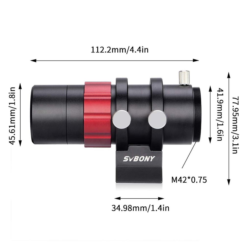 SVBONY SV165 Guide Scope Telescope Finder Mini 30mm F4 Finder Scope SV305 Pro Orion Auto Guider
