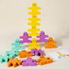 3D Children Wooden Building Blocks Balance Villain Blocks Montessori Toys For Toddlers Early Learning Fine Motor Skills Gift