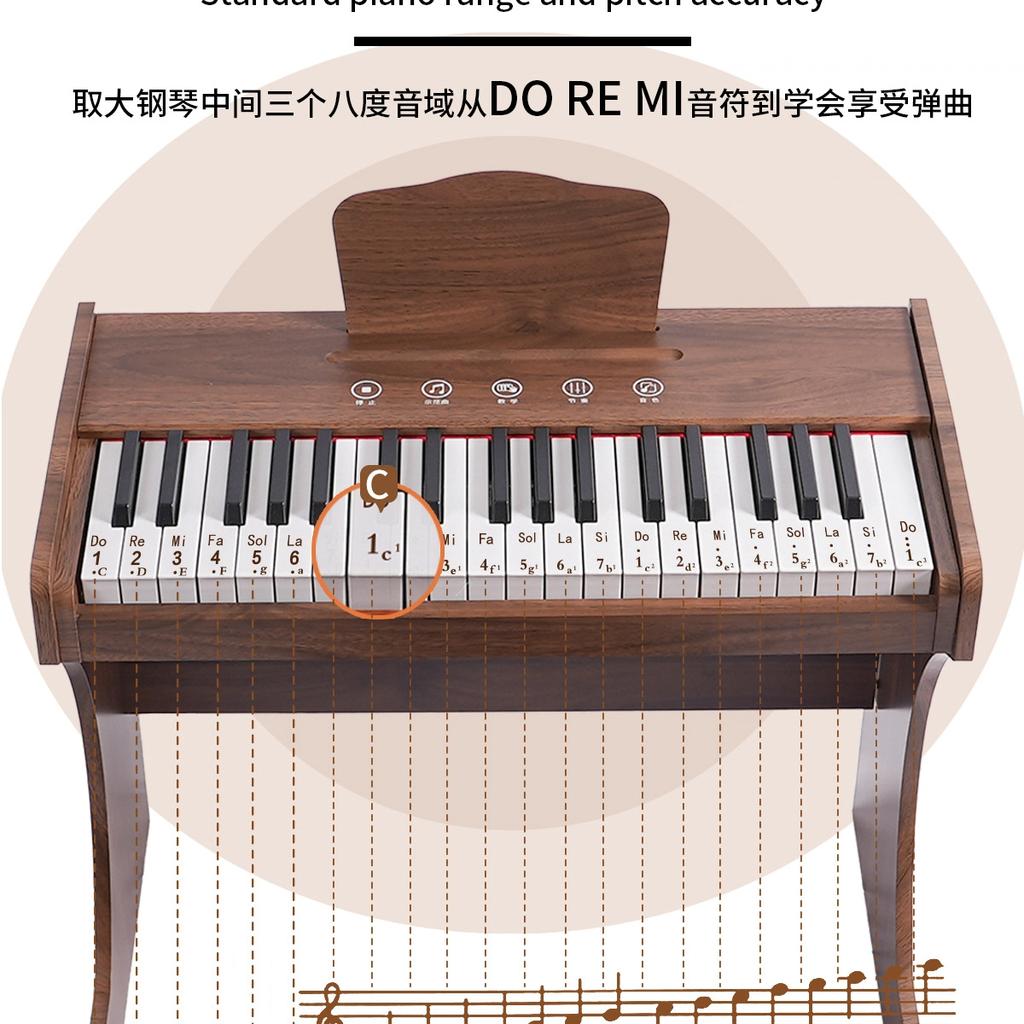 Children's electronic piano instrument newly upgraded touch mini piano beginner enlightenment upright 37-key electronic piano including piano bench