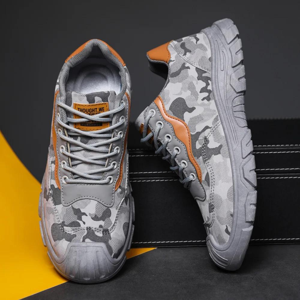 Fashion 2024 Spring and Autumn Latest Men's Fashion Versatile Casual Shoes Colorful Outdoor Mountaineering Morning Running Sports Shoes