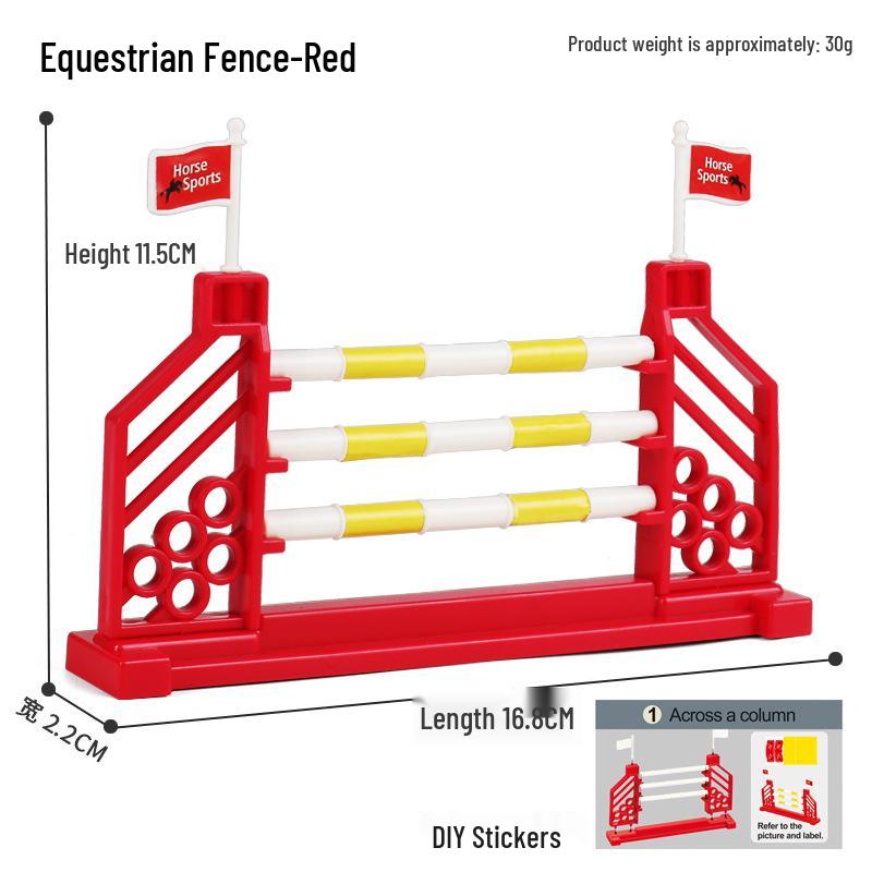 Children's Thousand-Mile Horse Simulation Model Toy and Sand Table Set