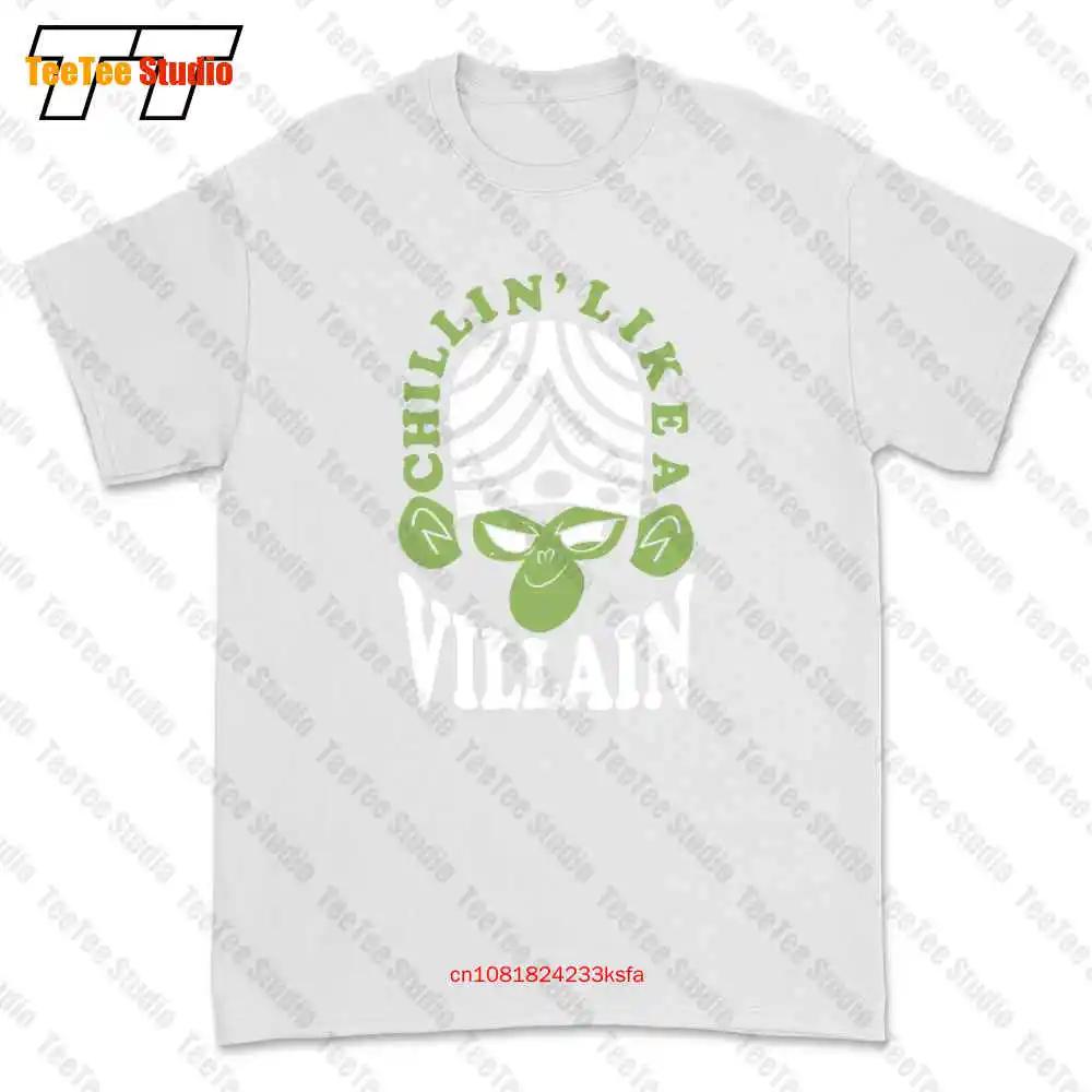 Mojo Jojo Chillin Like A Villain The Power Puff Girls Cartoons Tshirt Tee GLZ1