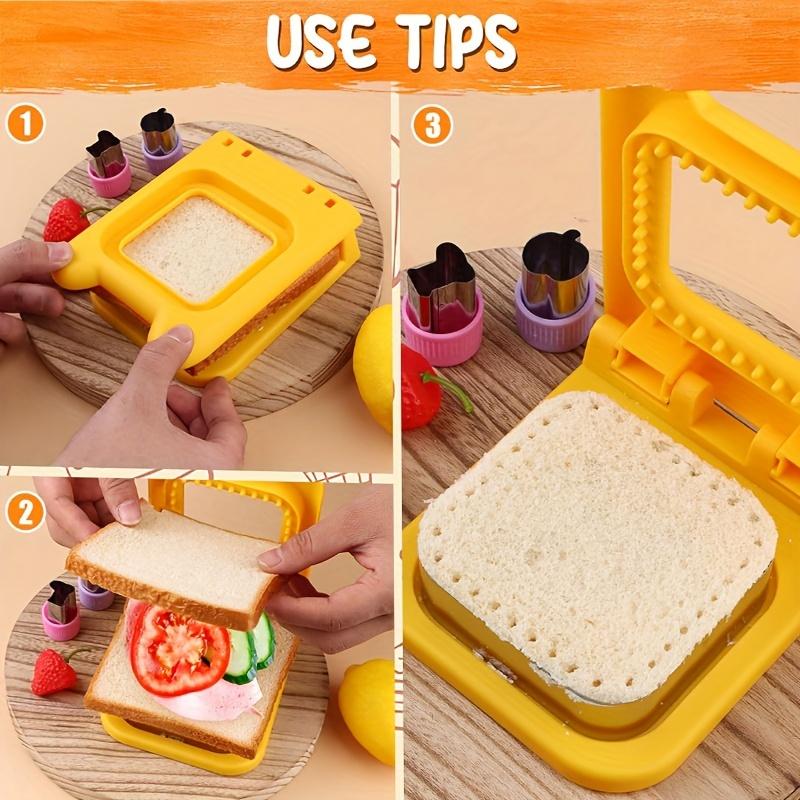 1pc, Sandwich Cutter And Sealer, Pastry Cutter, For Lunch Box Decoration, Baking Tools, Kitchen Accessories