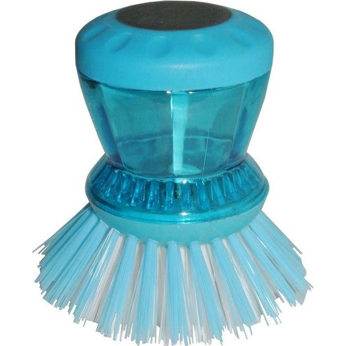 Brosse Vaisselle Avec Réservoir et Bouton Doseu…
