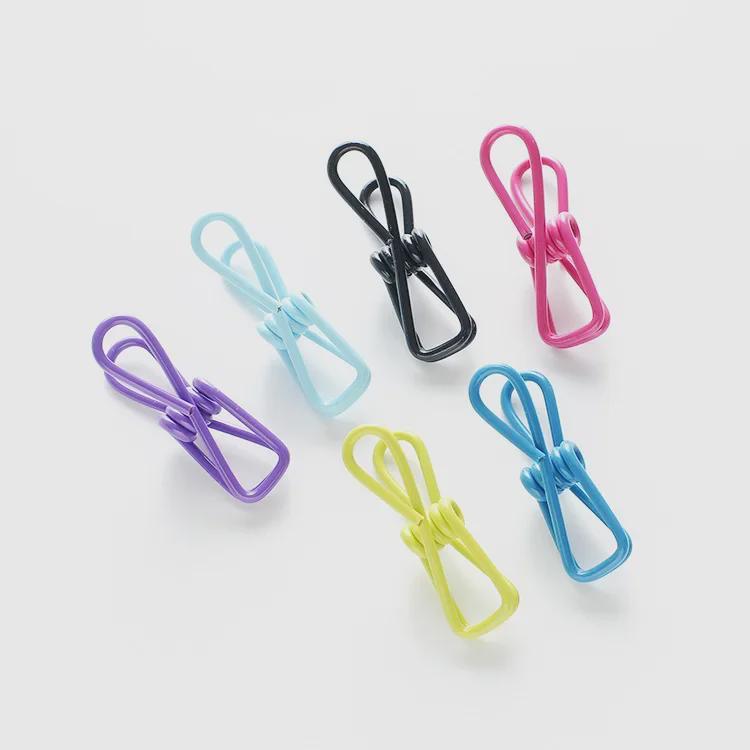 10 Colorful Multi-Purpose Non-Slip Clothes & Photo Clips – Sealing & Drying Clip Set