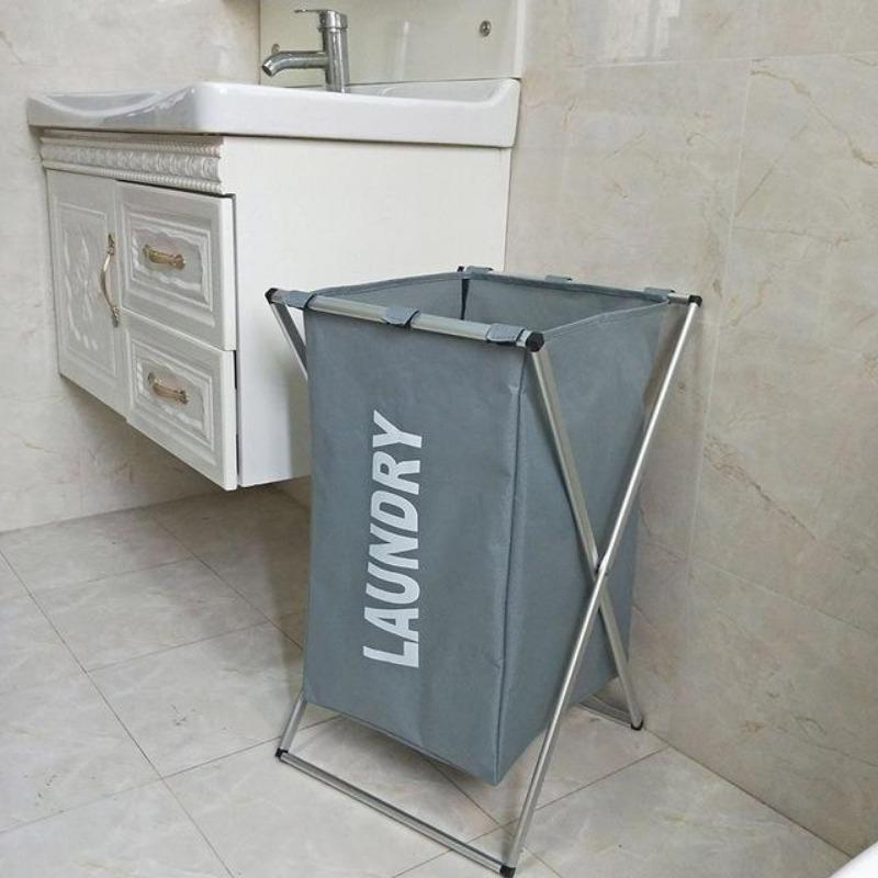 Foldable Laundry Basket Waterproof Dirty Clothes Toys Organizers Home Laundry Basket Storage Dirty Clothes Lid Dirty Clothes Storage Clothes