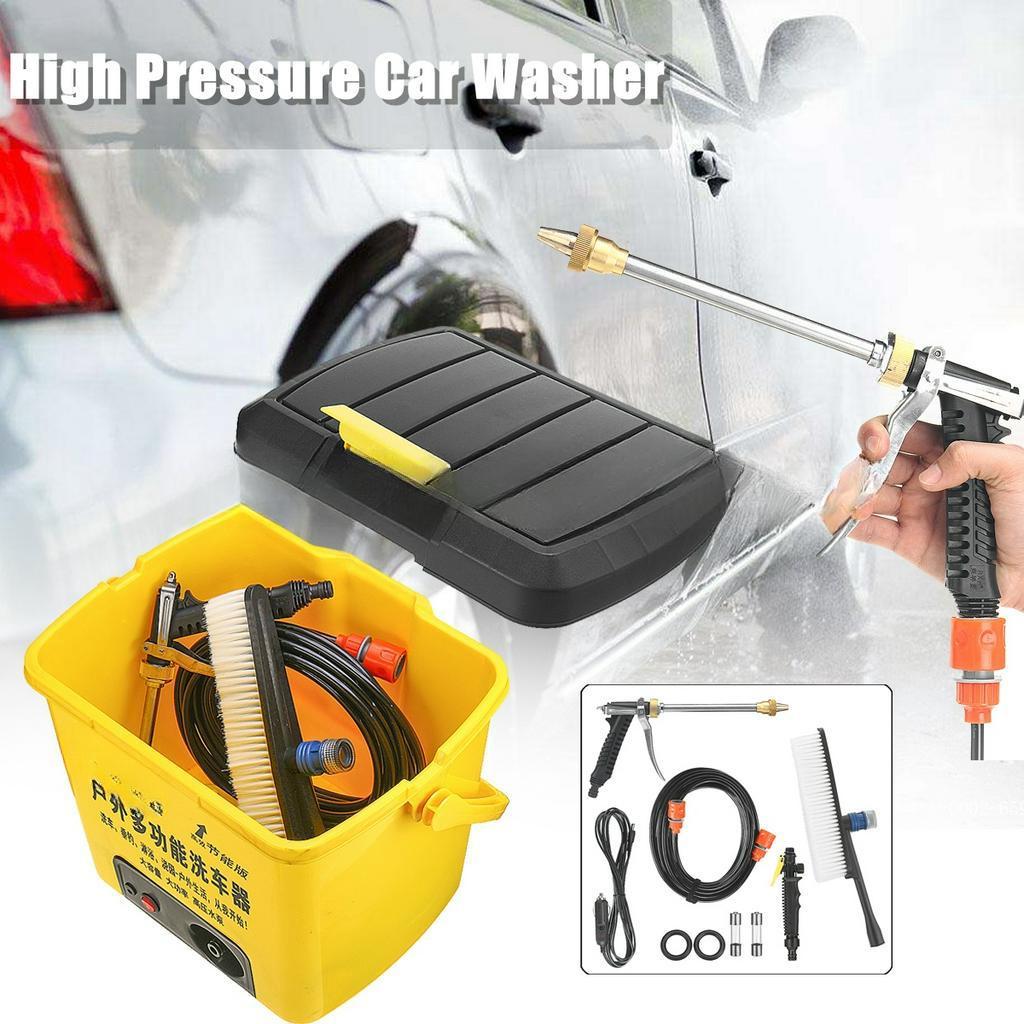 12v 36L Car Vehicle High Pressure Portable Jet Wash Kit Washer Cleaner Hose Tank