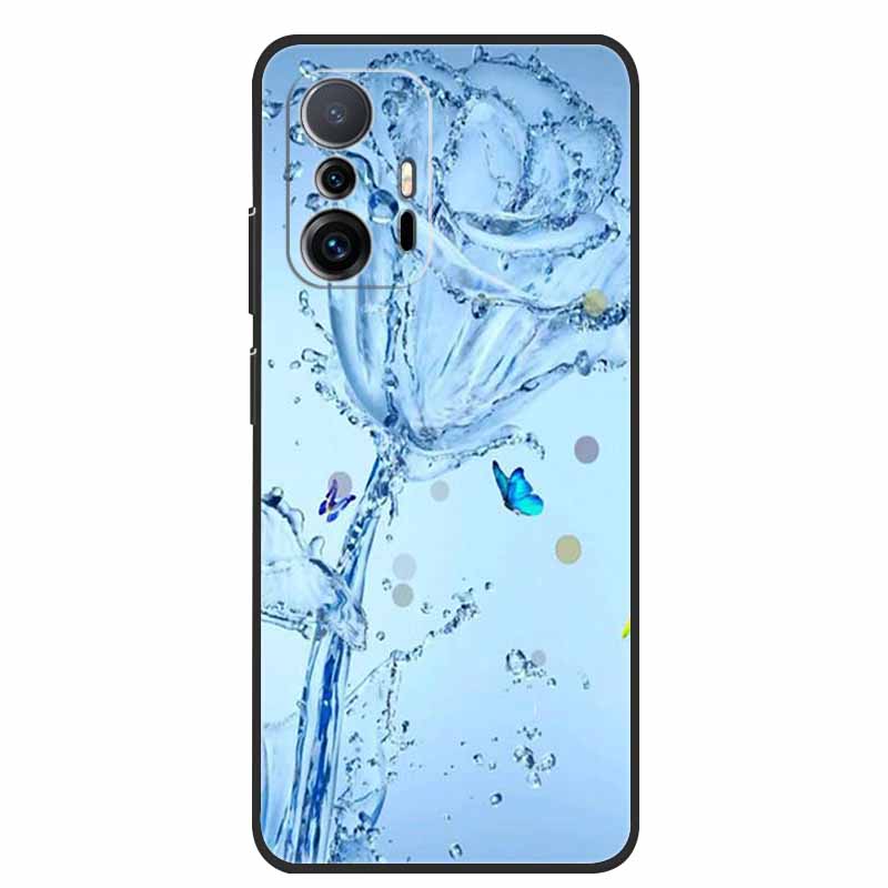For Xiaomi 11T Pro Case Animals Protective Soft Silicone Cover Phone Cases for Xiaomi Mi 11T Pro 5G Shockproof Mi11T Wolf Coque