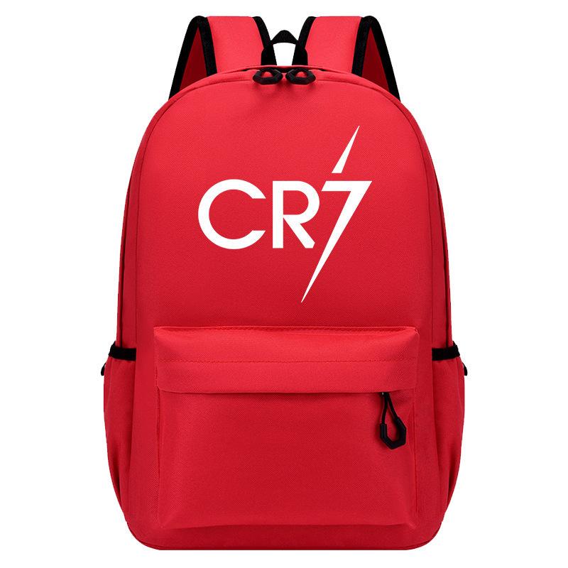 Large Capacity Schoolbag with Shoulder Strap; Student Three-piece Pencil Case Set